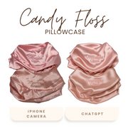 Candy Floss Silk & Satin Pillowcases