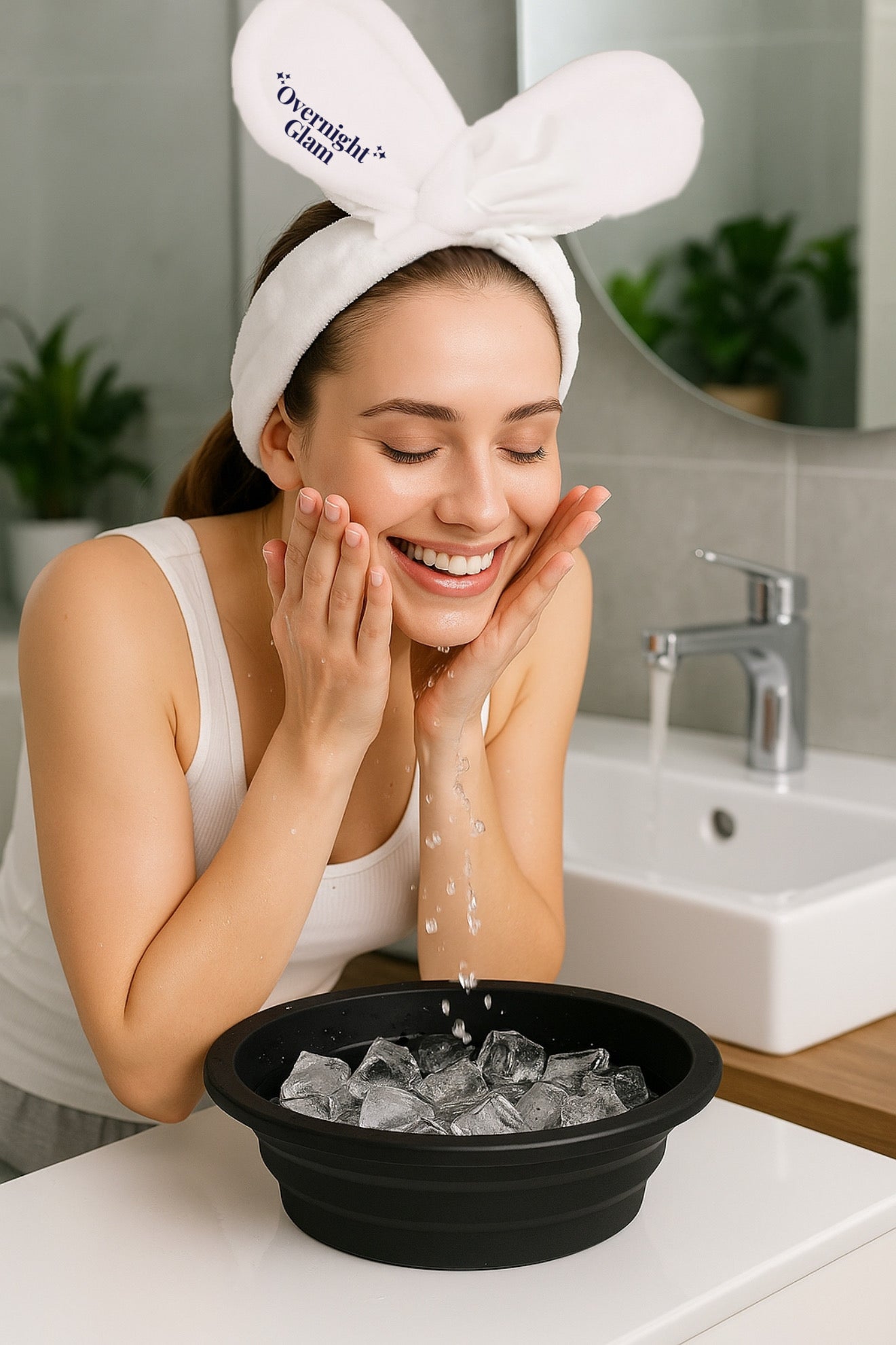 Overnight Glam Ice Face Bath Bowl